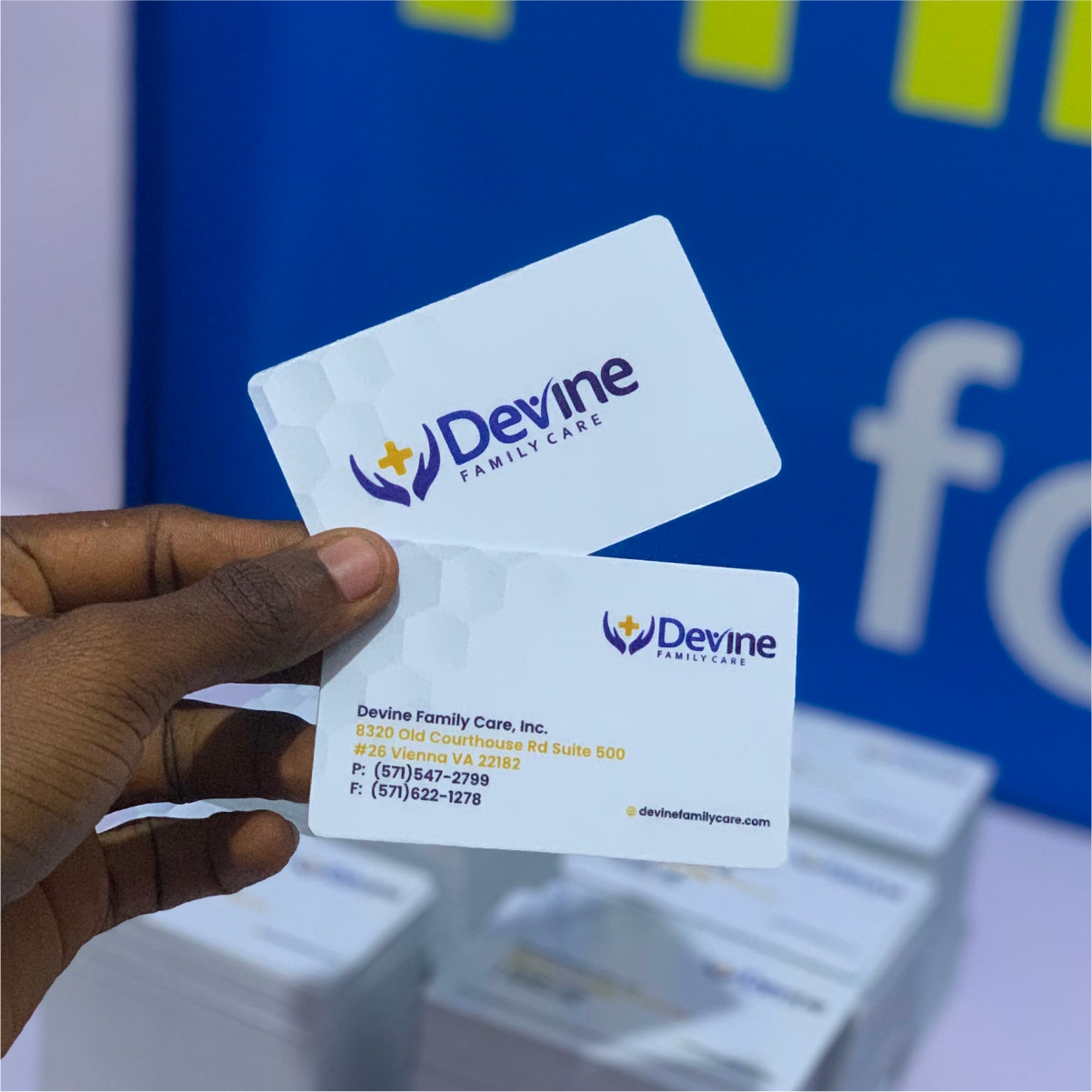 Waaprint business cards