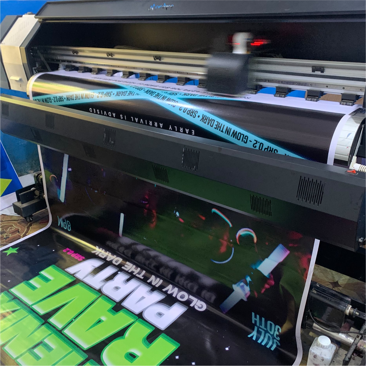 Waaprint flex banner