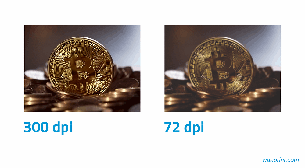 300 dpi VS 72 dpi image 300 dpi VS 72 dpi image